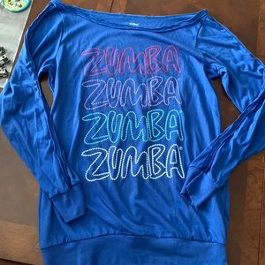 Zumba Wear Long Sleeve Flow Top - M